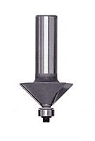 Amana Tool - 49405 Carbide Tipped Chamfer 45° x 3' Dia x 1-1/8' x 1/2 Shank
