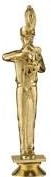Crown Awards Marching Band Trophies with Custom Engraving, 7.25' Personalized Marching Band Bugle Trophy On Deluxe Round Base