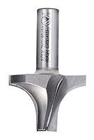 Amana Tool - 49708 Carbide Tipped Plunging Round Over 5/8 Radius x 1-3/4 Dia x 1-1/4 x 1/2