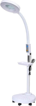 Magnifying Glass,Magnifier Magnifying Magnifier Lamp 360deg; Rotatable Floor Standing Magnifying Lamp with 8X Light Salon Spa Beauty Tattoo