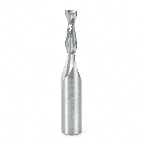 Amana Tool - 46117 Solid Carbide Spiral Plunge 9/32 Dia x 1' 2 Shank Up-Cut