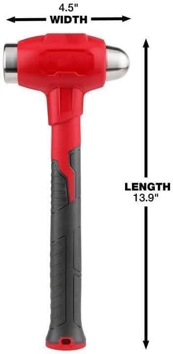 48-22-914111 For Milwaukee.d 32oz Dead Blow Ball Peen Hammer