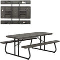 Lifetime 60112 6 ft (1.83 m) Picnic Table (Brown)