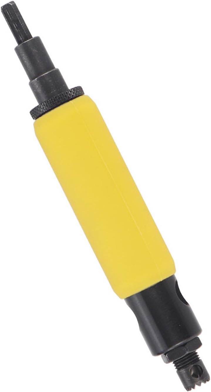 Rivet Removal Tool Electric Drill Blind Rivet Removal Kit 1/8 5/32 3/16 7/32 1/4 Inch Rivets Yellow