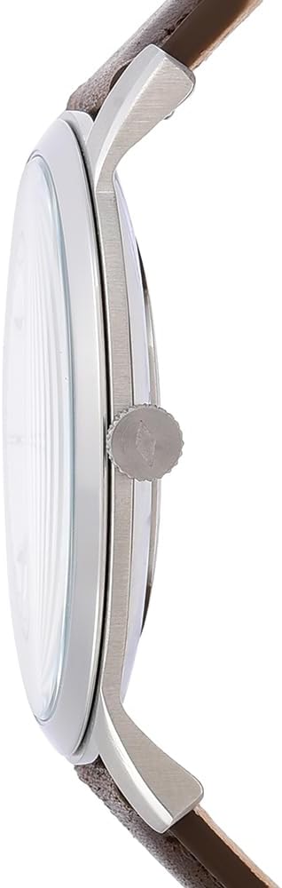 Fossil Men's Minimalist Quartz Stainless Steel Three-Hand Watch for Men