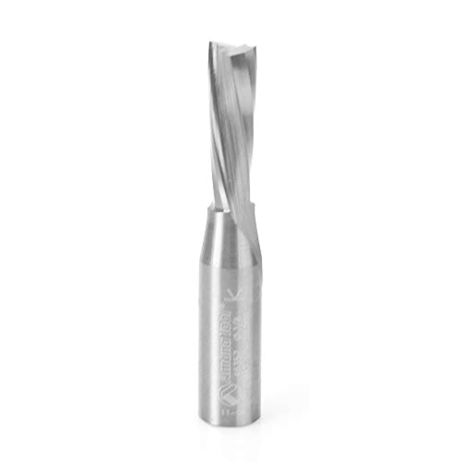 Amana Tool - 46357 Solid Carbide Spiral Plunge For Solid Wood 3/8 Dia x 1-1/4 x 1/2' S