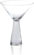 Zodax Livogno Martini Glass on Hammered Stem Set of 4