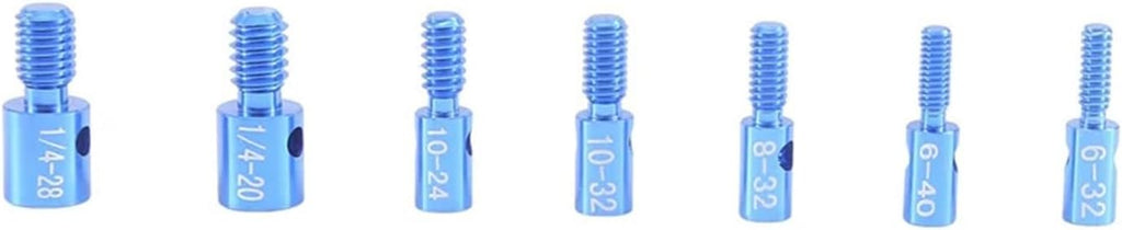 VARNOK Nut and Bolt Thread Checker A96I - Nut and Bolt Thread Checker and Metric Nut and Bolt Identification Gauge Set, 36 Male/Female Nut and Bolt Size Gauges