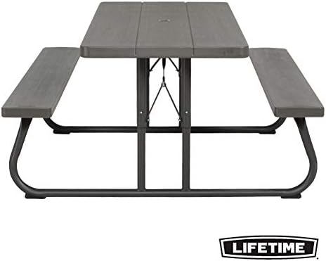 Lifetime 60112 6 ft (1.83 m) Picnic Table (Brown)