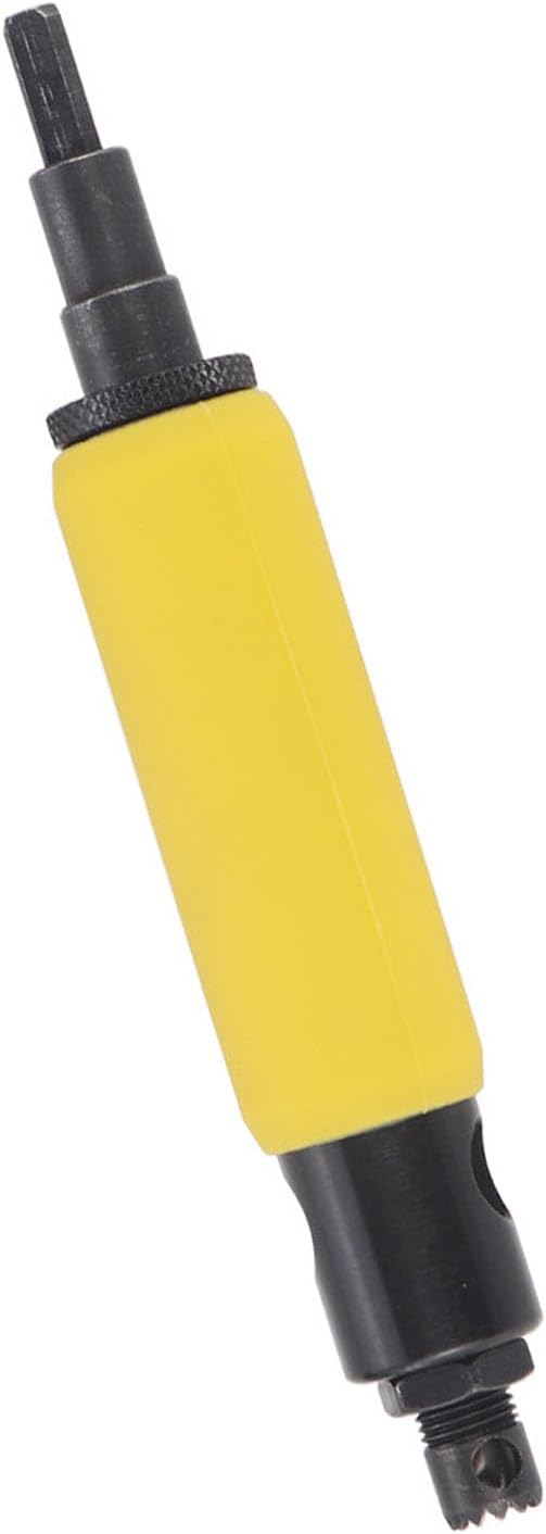Rivet Removal Tool Electric Drill Blind Rivet Removal Kit 1/8 5/32 3/16 7/32 1/4 Inch Rivets Yellow