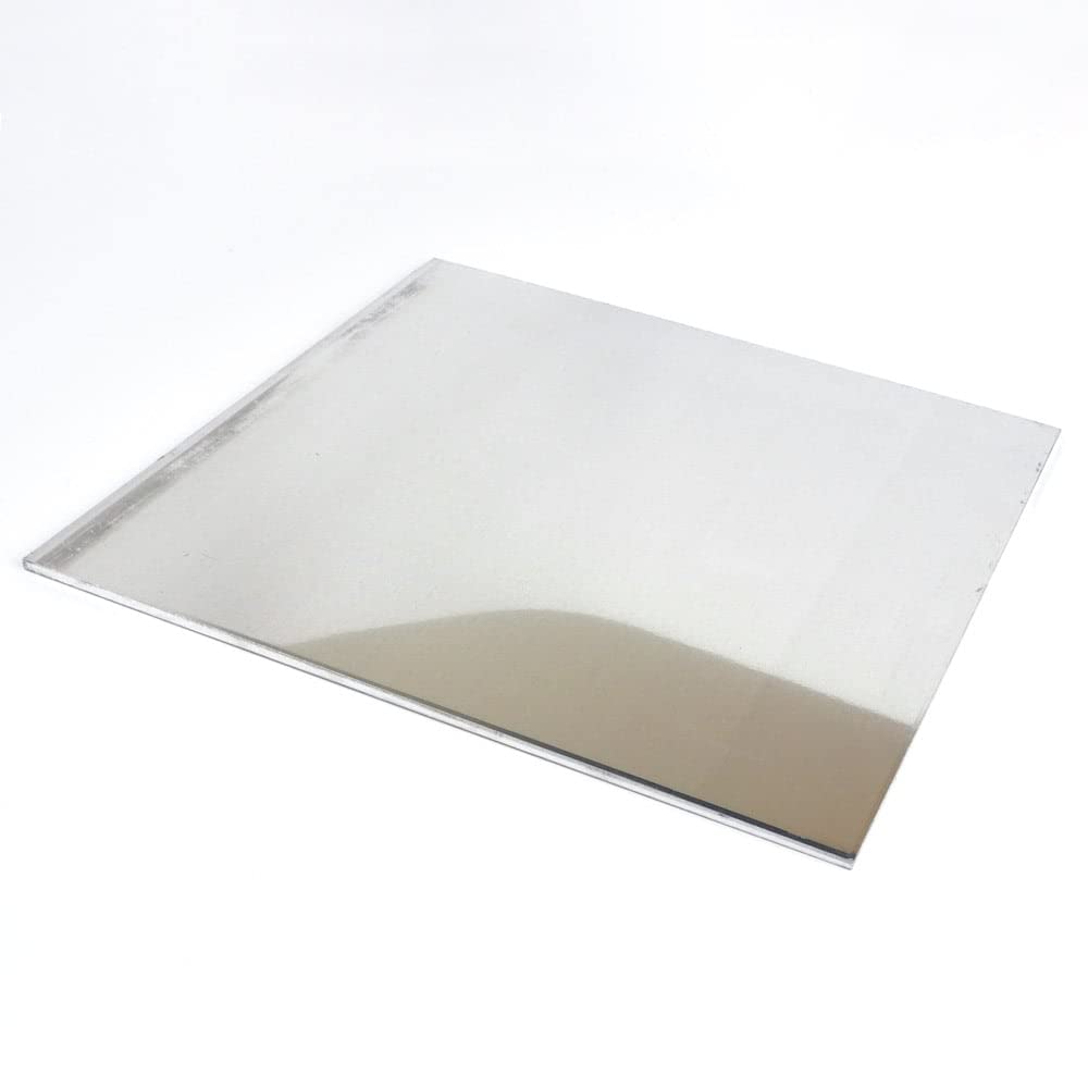 5052 Aluminum Sheet, Unpolished (Mill) Finish, H32 Temper, ASTM B209/AMS QQ-A 250/8, 0.1875' Thickness, 24' Width, 24' Length, OnlineMetals