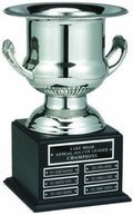 SHOP AWARDS AND GIFTS Customizable Perpetual Silver Wine Cooler Trophy on Black Base with 30 Name Plates, Includes Personalization