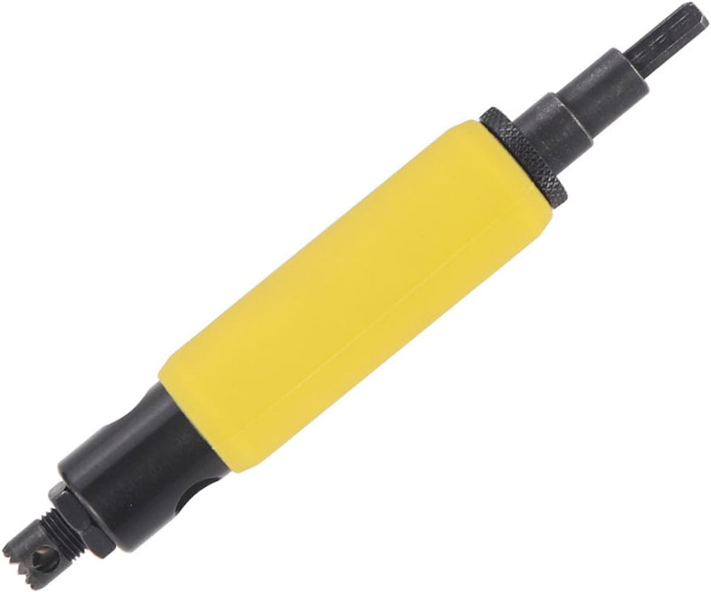 Rivet Removal Tool Electric Drill Blind Rivet Removal Kit 1/8 5/32 3/16 7/32 1/4 Inch Rivets Yellow