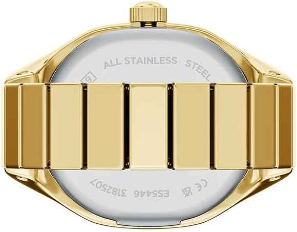 Fossil Women's Watch Ring, Quartz Stainless Steel Two-Hand Ring Watch for Women