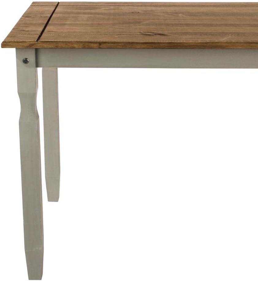 Furniture Dash Rectangular Kitchen & Dining Tables - 4 to 6 Person, Wooden Breakfast Nook & Small Table