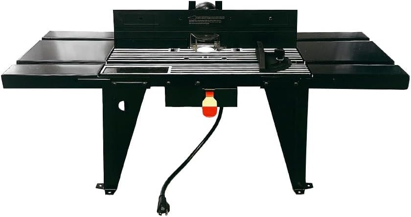 Prolinemax 34' x 13' Aluminum Deluxe Router Table Benchtop On/Off Switch Routing Table