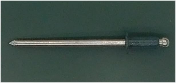 EAGLE 1: Stainless steel Rivets 1/8' x 1/4' (#43) (1000, Emerald Green)
