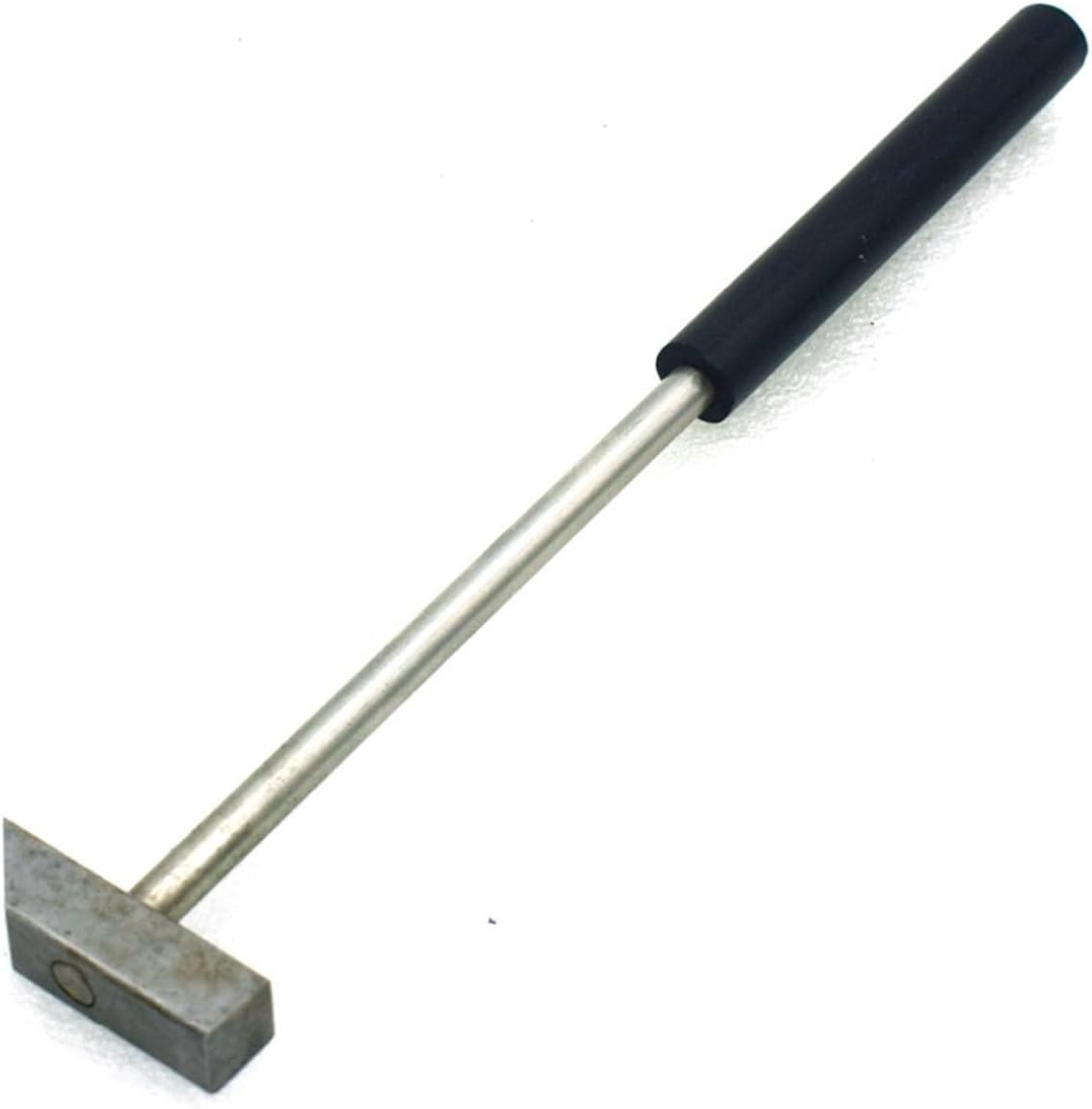 Hammers Jewelry Stainless Steel Hammer Black Rubber Handle Hammer for Jewelry Making Repair Tools