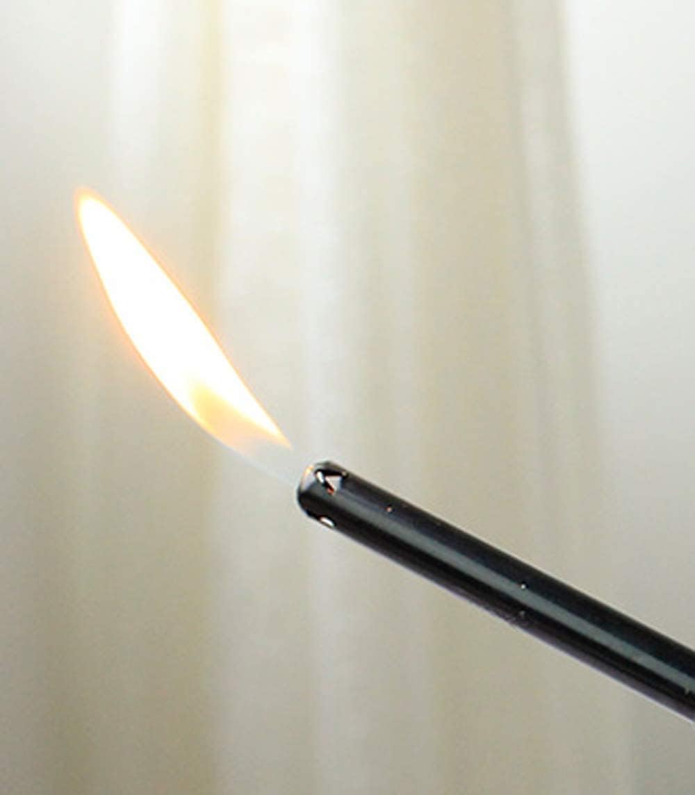 Handi Flame BBQ Grill Click Lighter Refillable Butane Gas Candle Fireplace Kitchen Stove Wind Resitent Long Stem (144 Count)