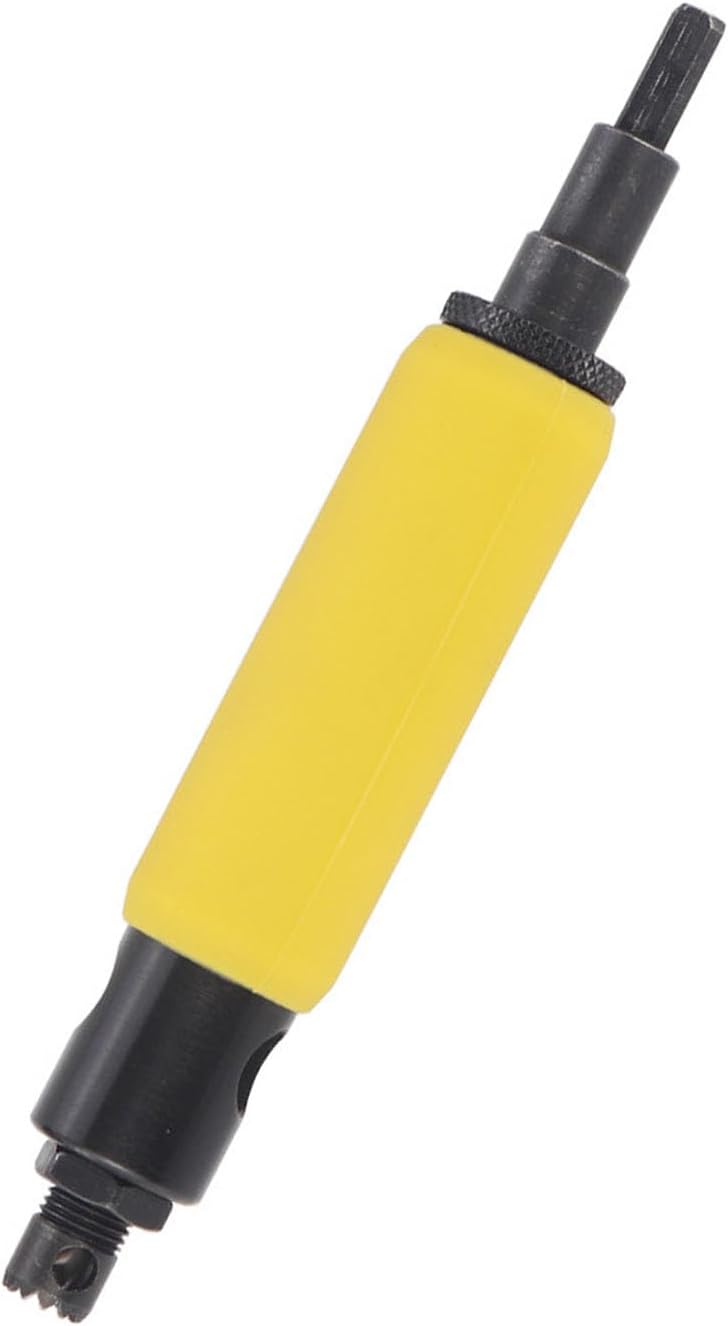 Rivet Removal Tool Electric Drill Blind Rivet Removal Kit 1/8 5/32 3/16 7/32 1/4 Inch Rivets Yellow