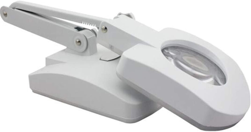 Magnifying Glass Lamp 56LED,3D,8D Lens –85mm Magnifier Light, Adjustable Swivel Arm,Height for Desk, Table, Task, Craft, Jewelry,Sewing,Workbeh A/A