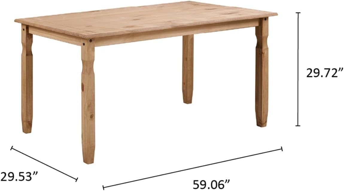 Furniture Dash Wood Dining Table Corona