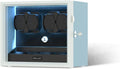 XTELARY Lockable Automatic Watch Winder - 4/6/8/12 Watch Storage, 4 Rotation Modes, Quiet Motor, Backlight
