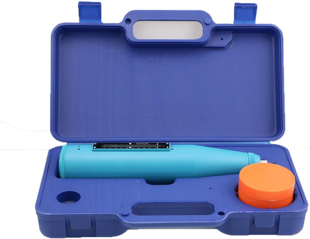 Concrete Rebound Hammer Tester Portable Schmidt Hammer Resiliometer Test Meter with the Scope of 10 to 60Mpa for Building Panels Beams Columns Bridges Test