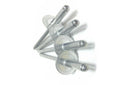 Pr-Mch Package of 2500, 3/16' Dia. x 1/4' Large Flange POP Rivets All Aluminium Metal 6-4 Set Kit #DR-D8898D