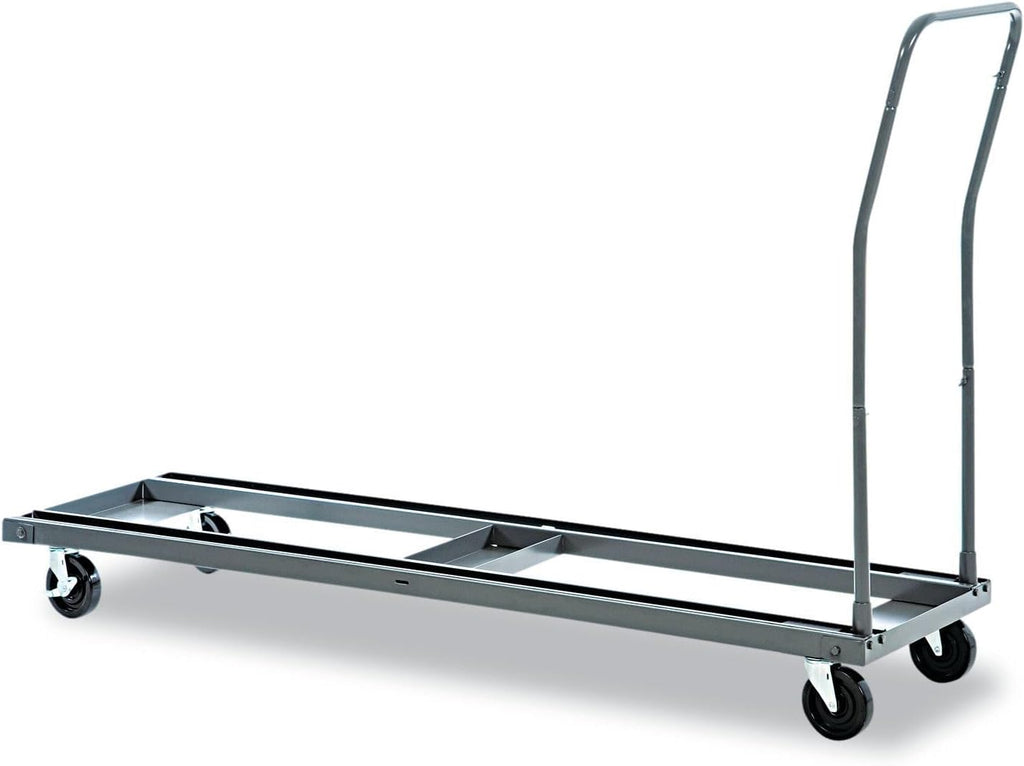Alera Chair and Table Cart, 20-3/4w x 50-5/8d to 75-3/8d, Black