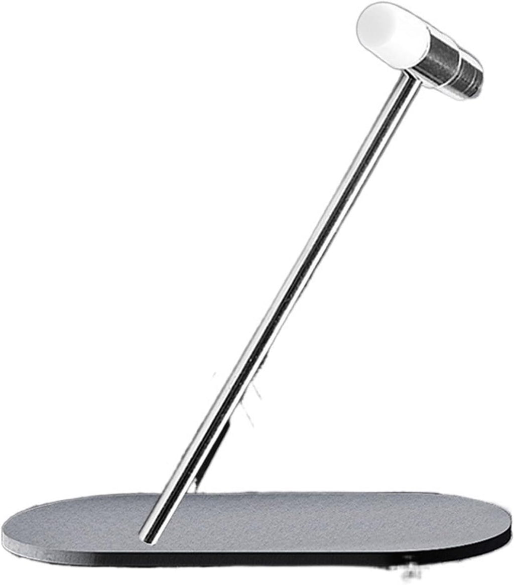 Hammers Jewelry Stainless Steel Hammer Black Rubber Handle Hammer for Jewelry Making Repair Tools
