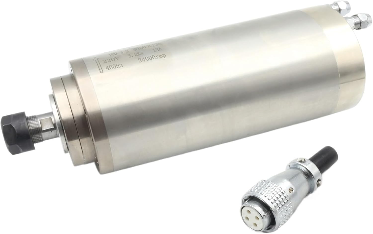 【Waterproof】 3KW ER20 13A CNC Water Cooled Spindle Motor for Woodworking Router Engraving Milling Machine 220V 380V(with Hy Vfd,380V)