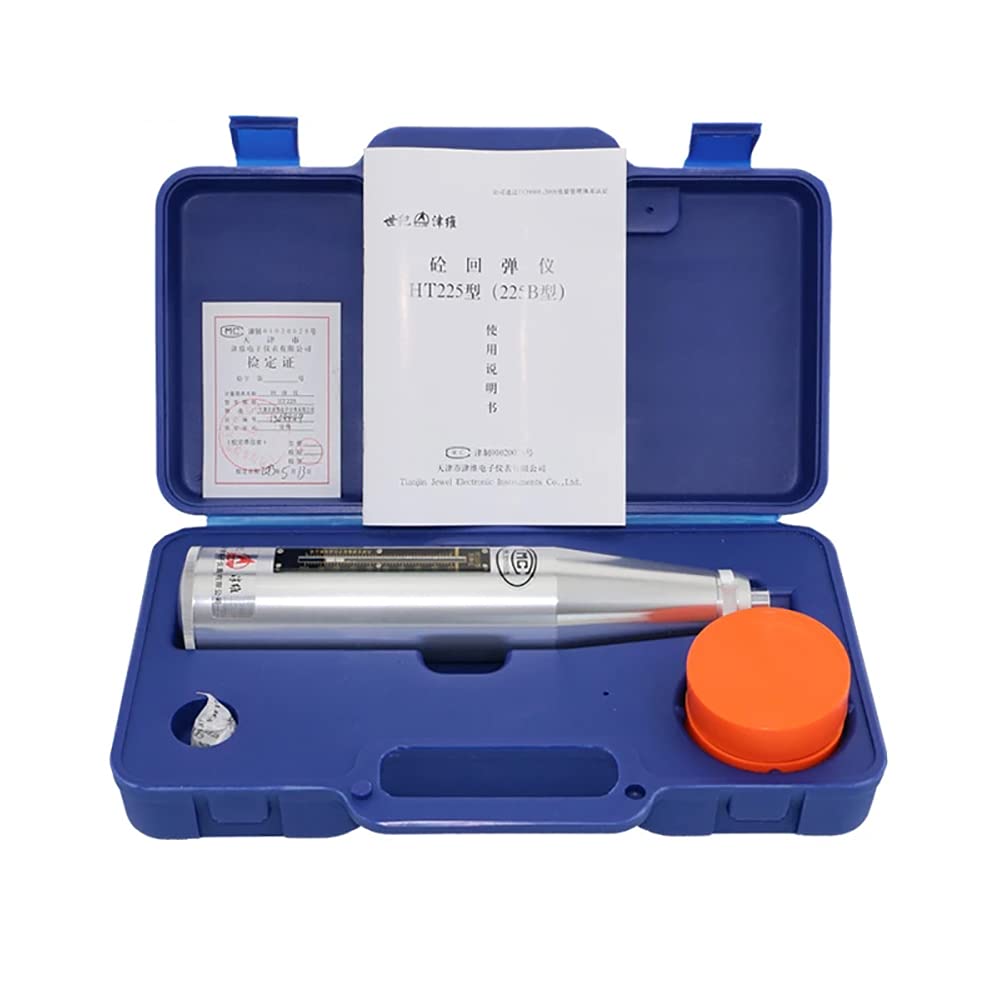 Concrete Rebound Hammer Tester Resiliometer Schmidt Hammer Test Meter Tools Within the Scope of 10-60Mpa