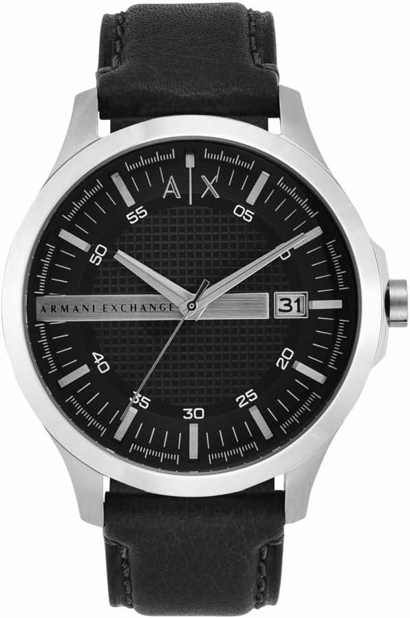 A|X Armani Exchange Men's Watch, Three-Hand Stainless Steel Watch for Men
