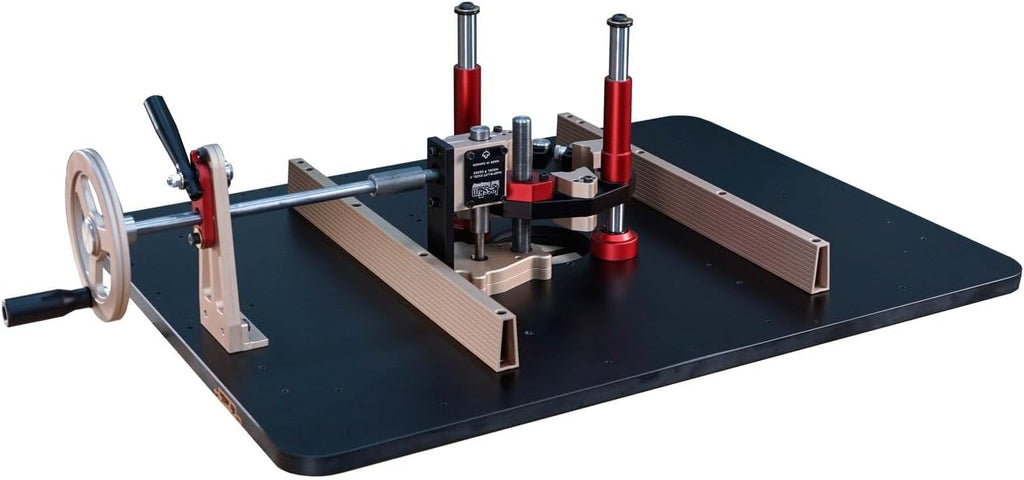 JessEm 02202B Mast-R-Lift Excel II Router Lift – Lift Only – Precision Router Table Lift with Built In Locking System