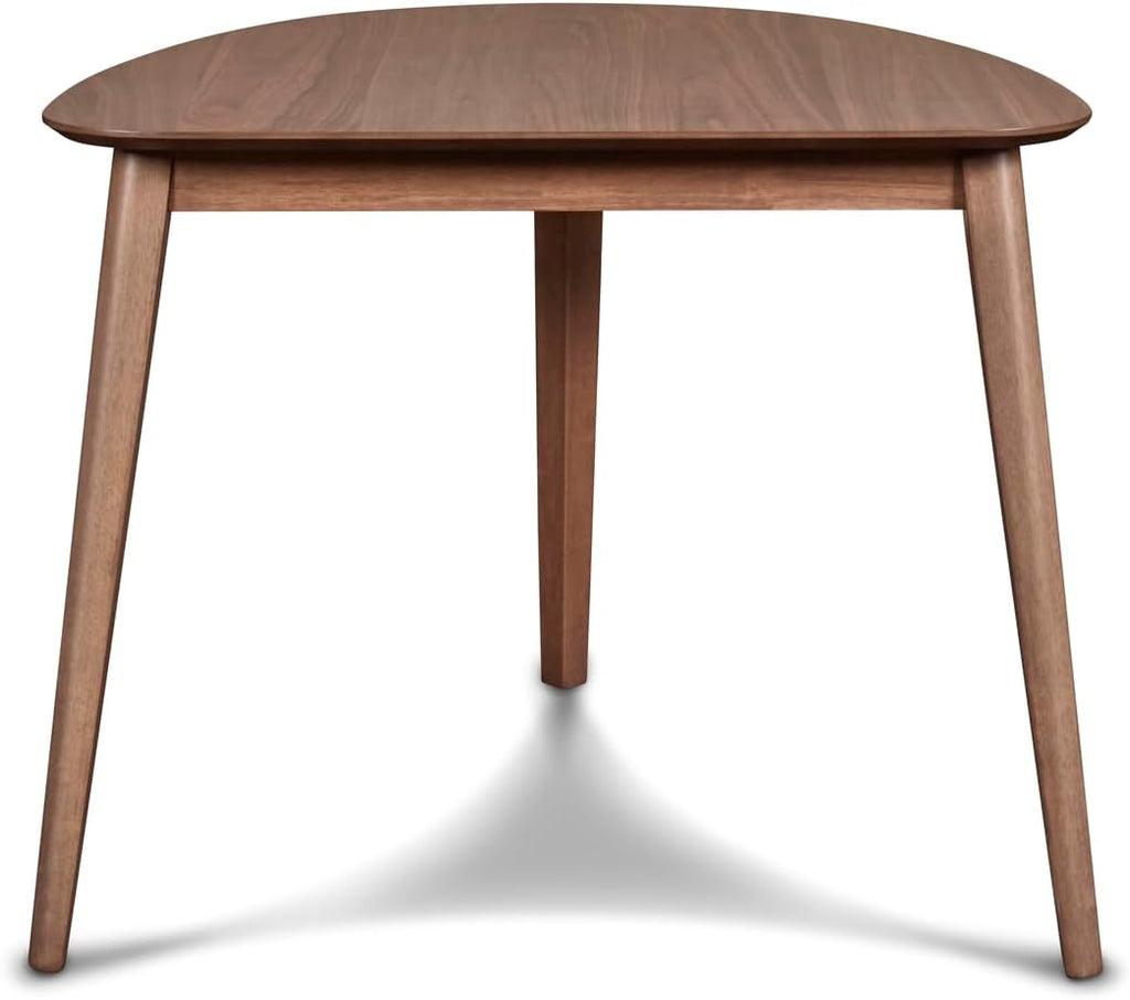 New Classic Furniture Oscar Wood Corner Table, Walnut
