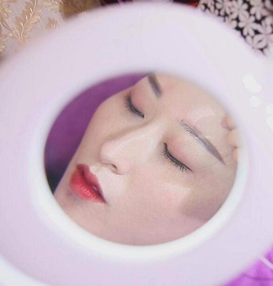 Magnifying Glass,Magnifying Magnifier Lamp 360° Rotatable Floor Standing Magnifying Lamp with 20X Light Salon Spa Beauty Tattoo,Pink A/A