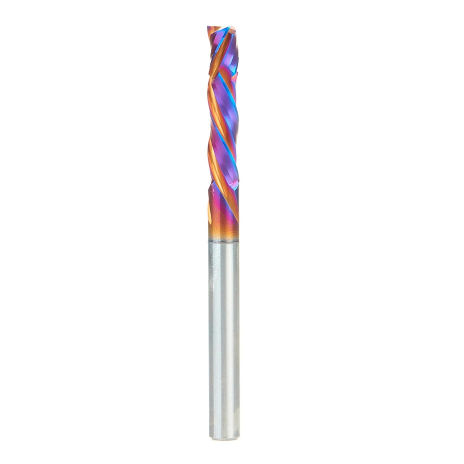 Amana Tool CNC SC Spektra Extreme Tool Life Coated Compression Spiral, 48322-K, 6mm D x 28mm CH x 6mm SHK x 75mm Long 3 Flute Router Bit