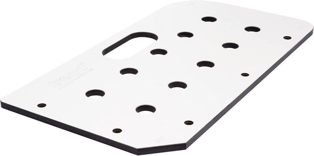 Trend Multi-Functional Table Routing Jig, MFT Style Countertops, Plunge Router Compatible, Durable Material, Corner Radii & 45 Degree End Cut, MFT/JIG