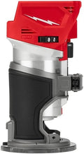 2723-20 Brushless Router for Milwaukee M18 FUEL 18V Cordless Fixed Base Compact Router Length 4.79in Width 3.23in Height 6.86in - Red/Black