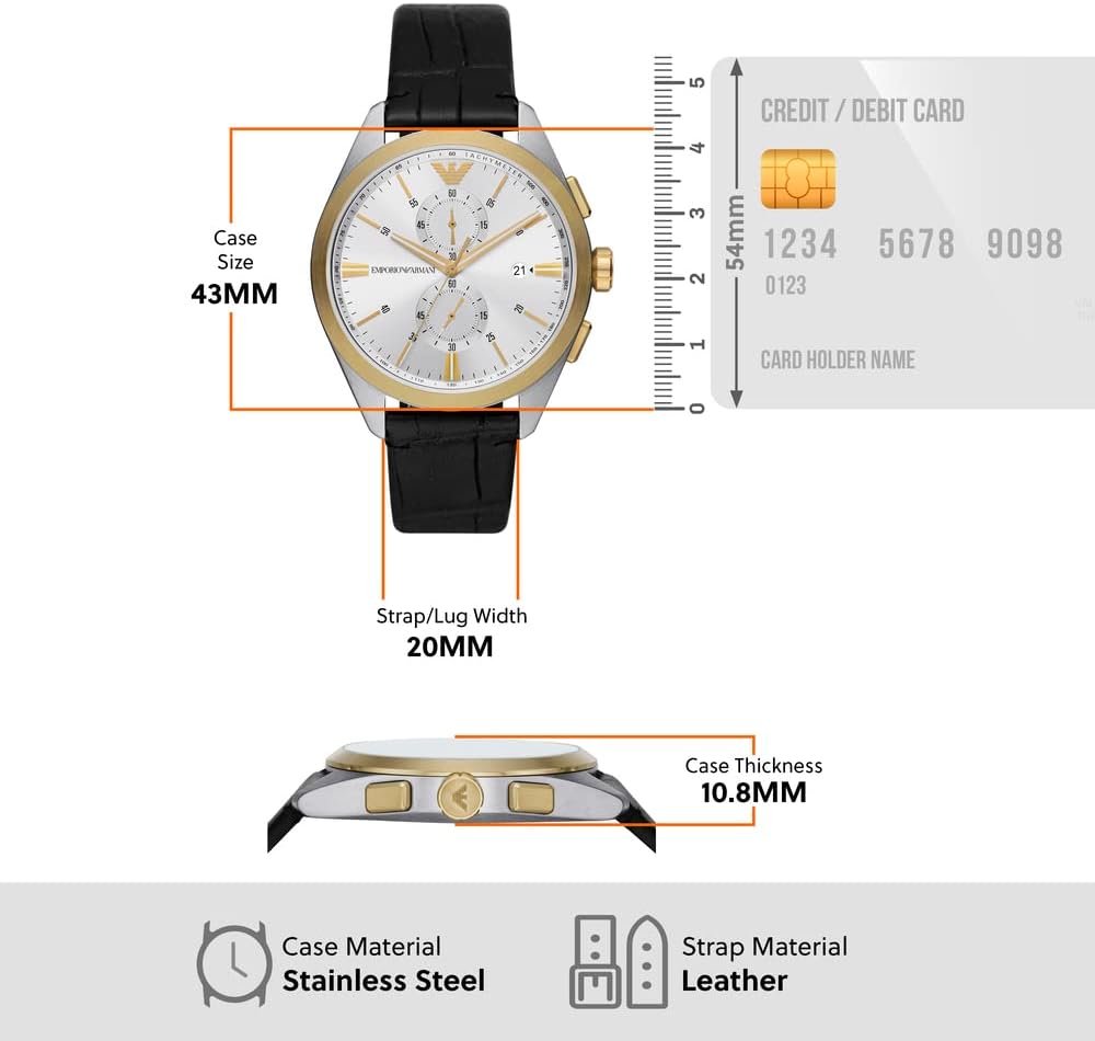 Emporio Armani Men's Chronograph Watch