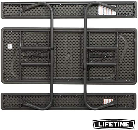 Lifetime 60112 6 ft (1.83 m) Picnic Table (Brown)