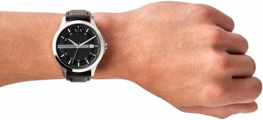 A|X Armani Exchange Men's Watch, Three-Hand Stainless Steel Watch for Men