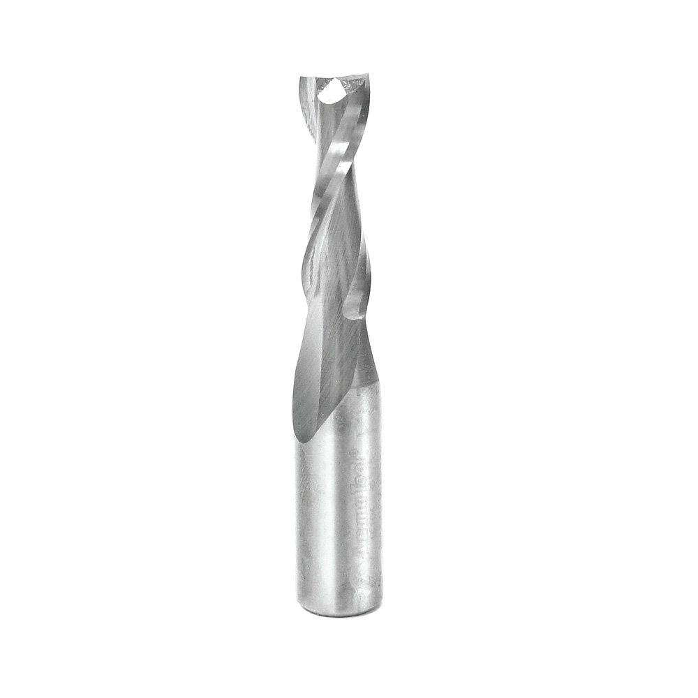 Amana Tool - 46104 Solid Carbide Spiral Plunge 3/8 Dia x 1-1/4 x 1/2' Shank Up-Cut