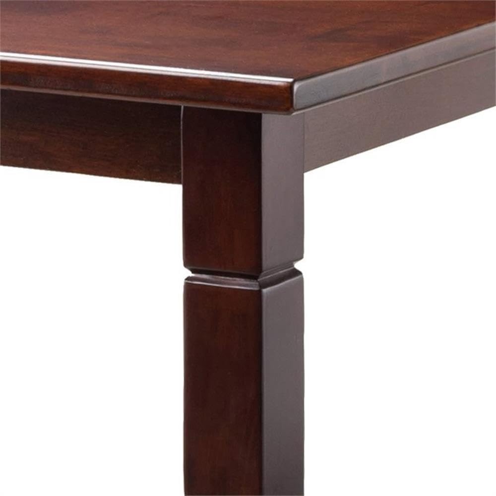 Winsome Kingsgate Dining Table, 29' in Walunt, Sturdy & Stylish Rectagular Table for Eating & Working in Office, Kitchen, Dining Room, Classic Home Decor Furniture