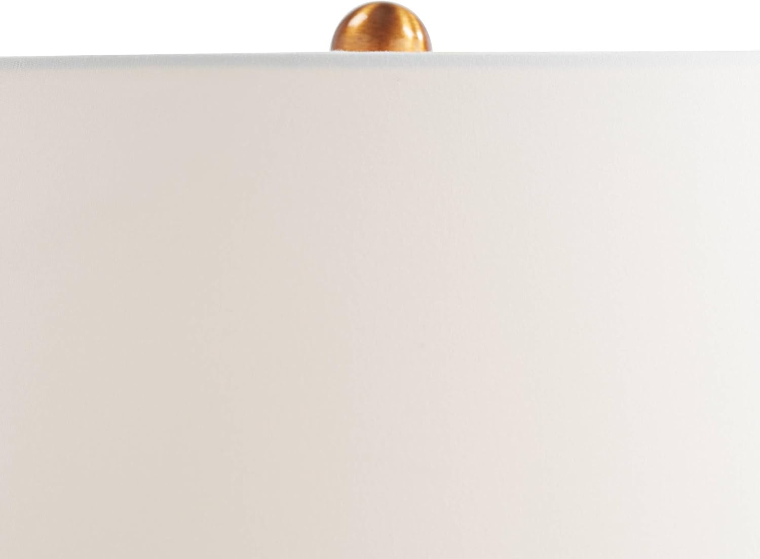360 Lighting Modern Coastal Table Lamp Fillable 26' High Clear Glass Cylinder Gold Metal White Drum Ball Shade Decor for Living Room Bedroom Beach House Bedside Nightstand Home Office