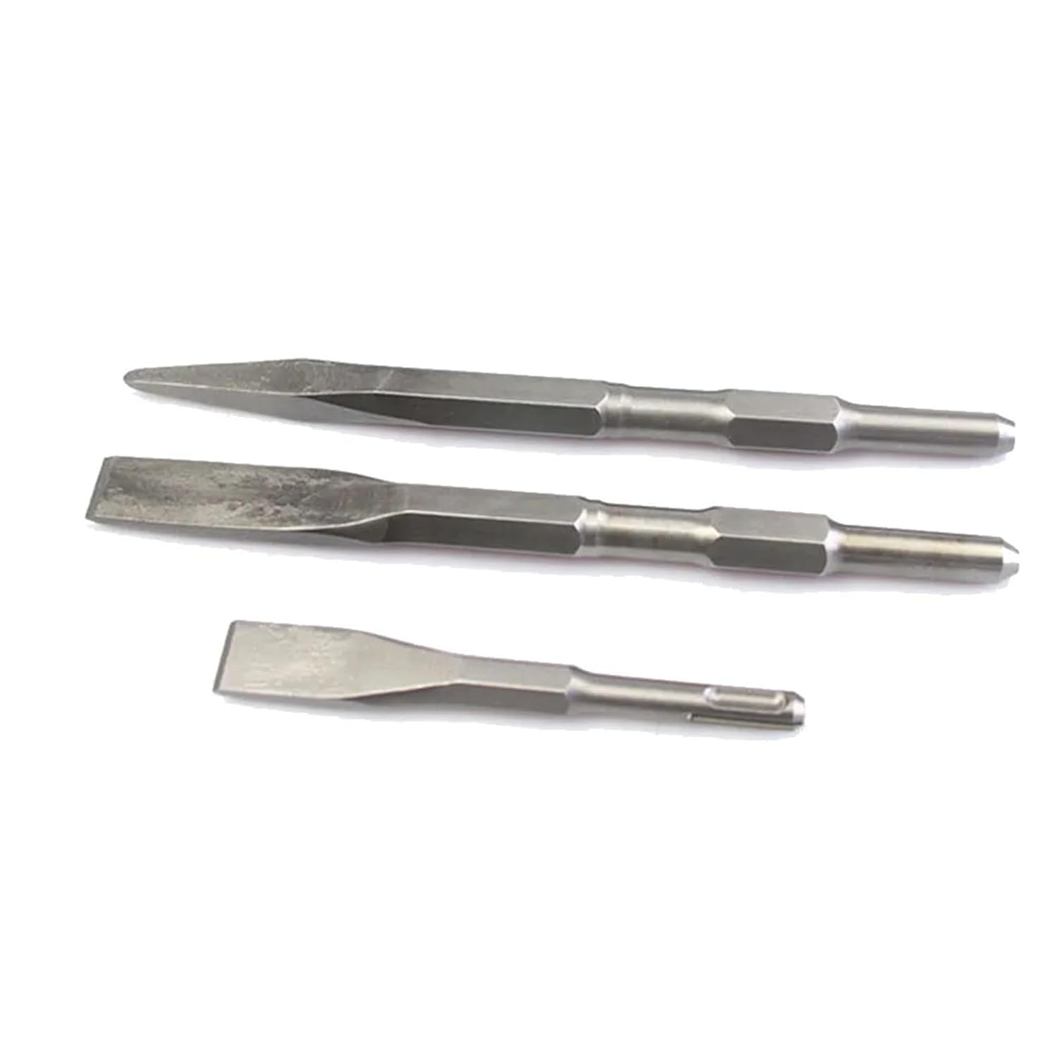 Electric Hammer Impact Drill Round/Hexagonal/Five Pit/65A Shank Tip/Flat Chisel Electric Hammer 1Pcs(Lavender)