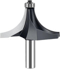 Milling machines, 1pc 12mm Shank Corner Round Over Router Bit With Bearing Tungsten Carbide Milling Cutter Woodworking Tools(12x69.9mm)