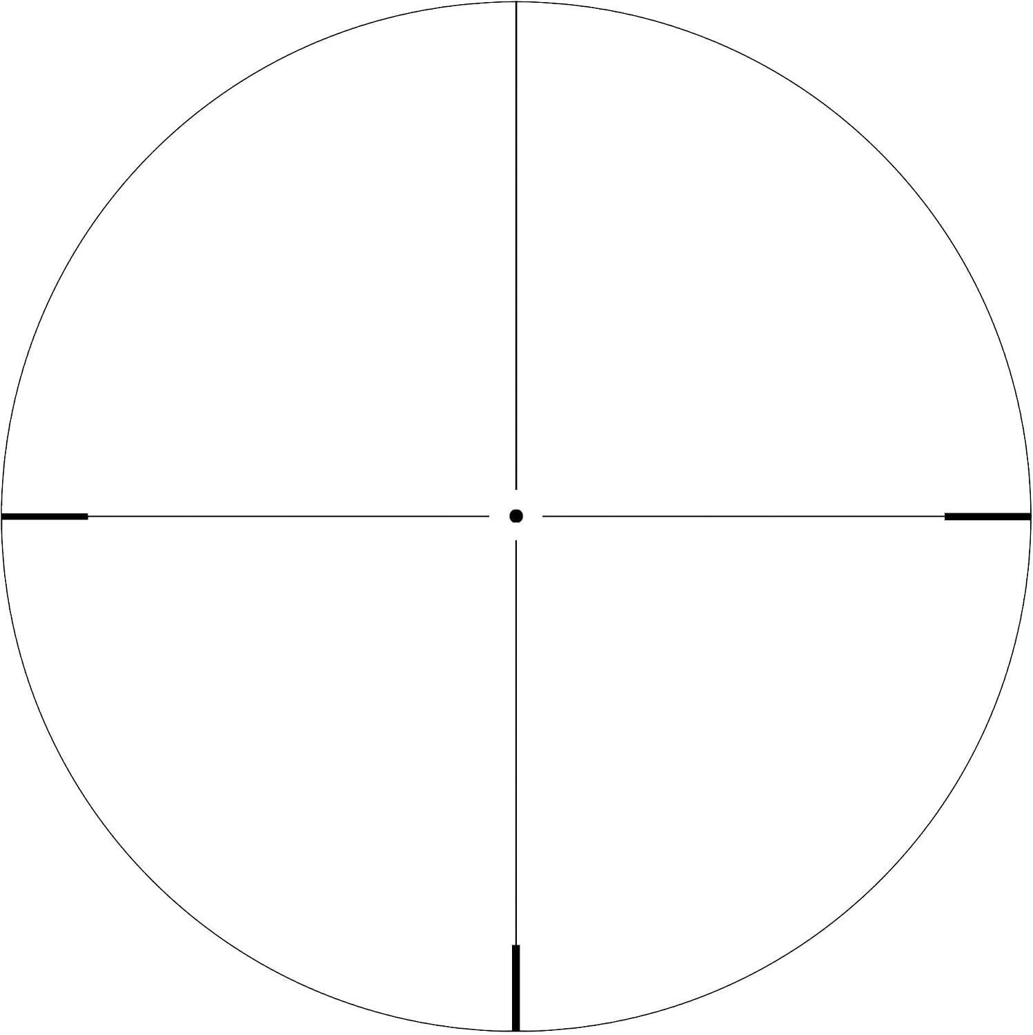 Hammers Lightweight 1inch Tube 8.5-32X50 AO Rifle Scope with Etched Glass Fine Line Crosshair Reticle Sunshade Weaver Ring