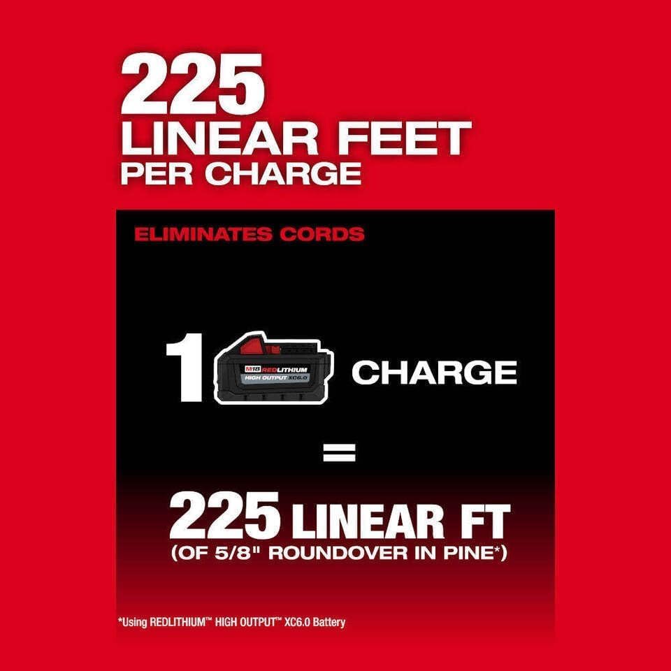 2838-20 for Milwaukee M18 FUEL 18V 1/2'' Cordless Lithium-Ion Router - Bare TooL